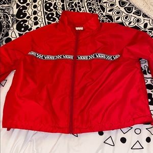 vans wind breaker